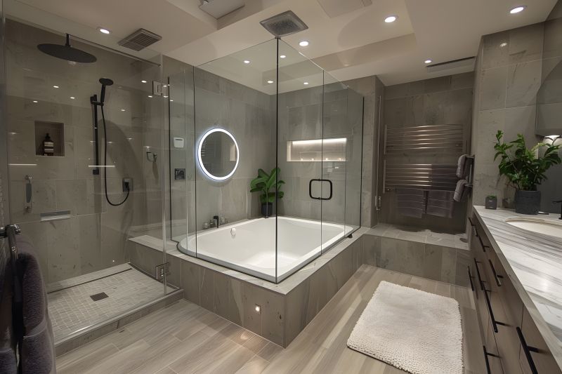 Bathroom with Modern Fixtures